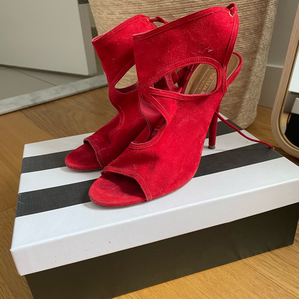 Aquazzura Red Heels